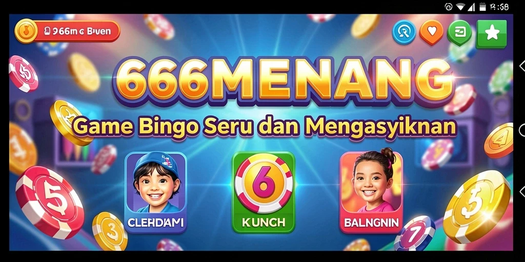 Tangkapan layar gameplay bingo yang menarik di 666MENANG.