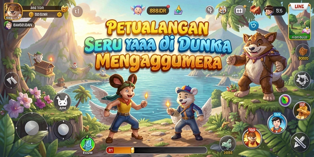 Gameplay seru dan petualangan mendebarkan di 888IDR.
