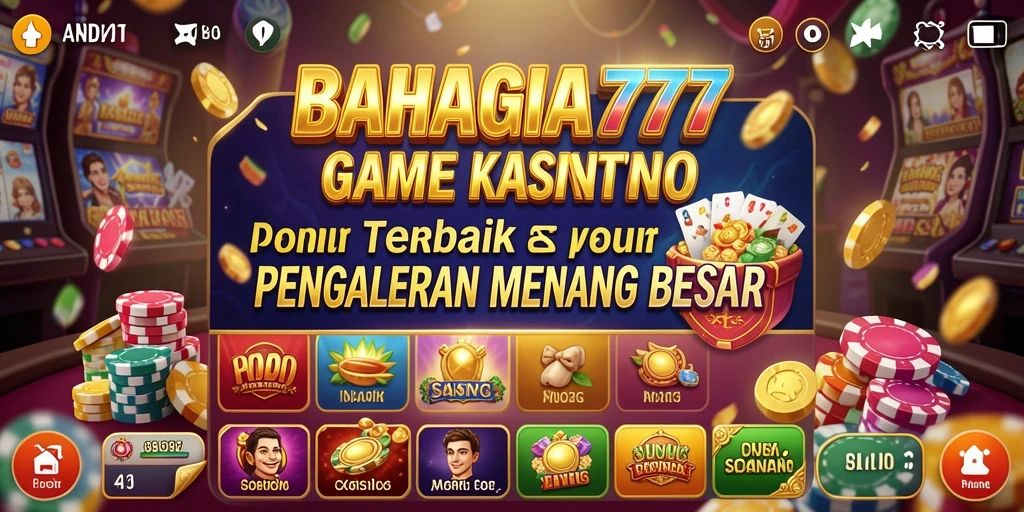 Tampilan gameplay BAHAGIA777 yang menarik dan interaktif.