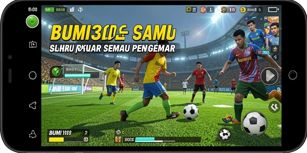Tampilan gameplay seru dan menantang di BUMI303.
