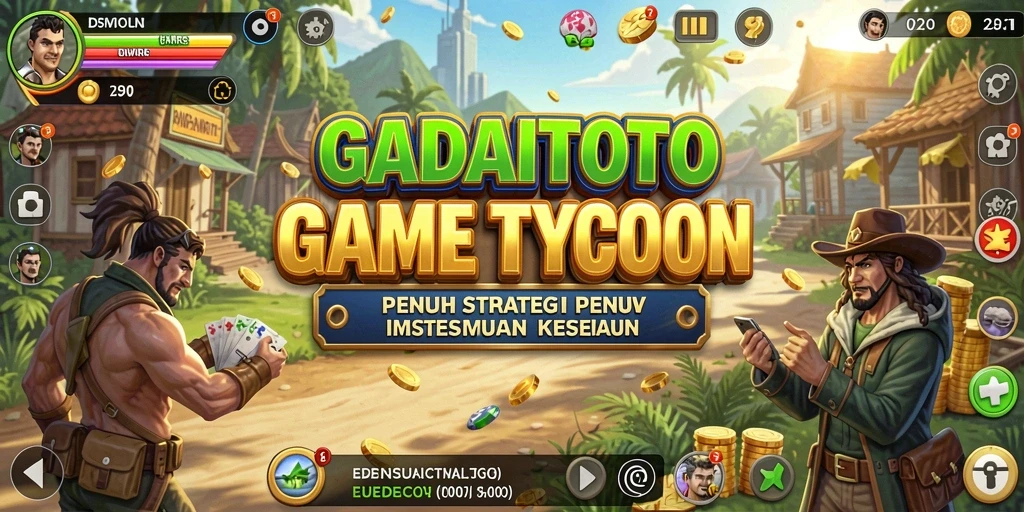 Tampilan gameplay <strong>GADAITOTO</strong> yang menarik dan penuh strategi Tycoon.