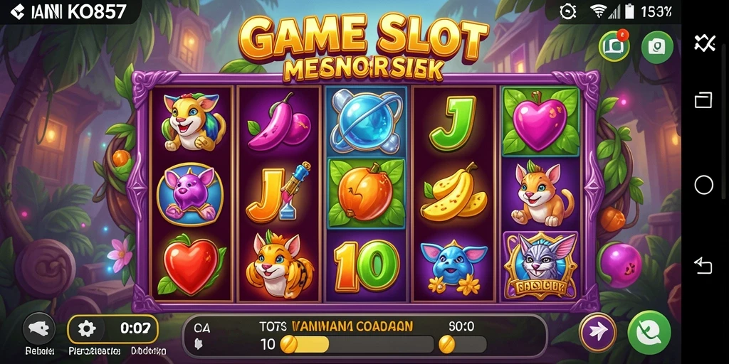 Screenshot dari gameplay KO857 yang menawan dan interaktif.