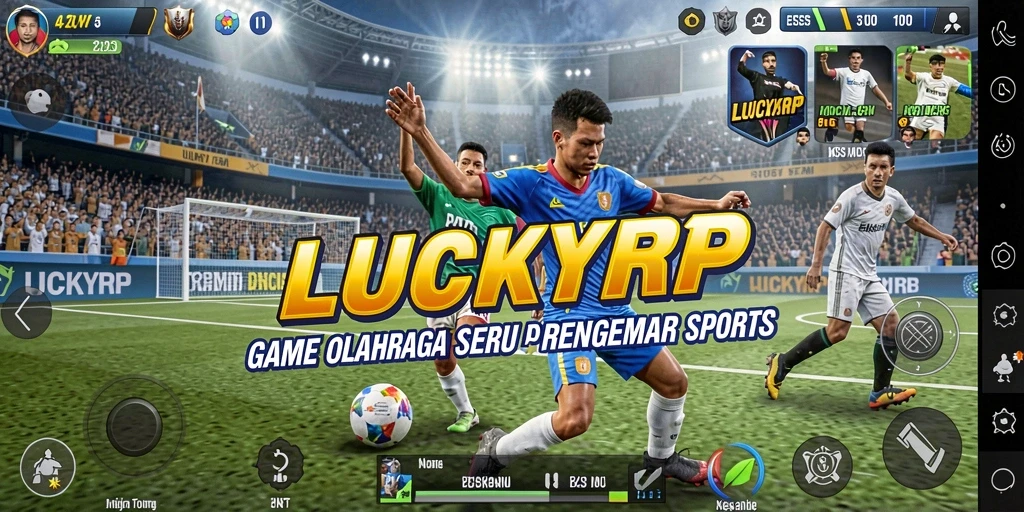 Tampilan gameplay menarik dari LUCKYRP yang menyenangkan.