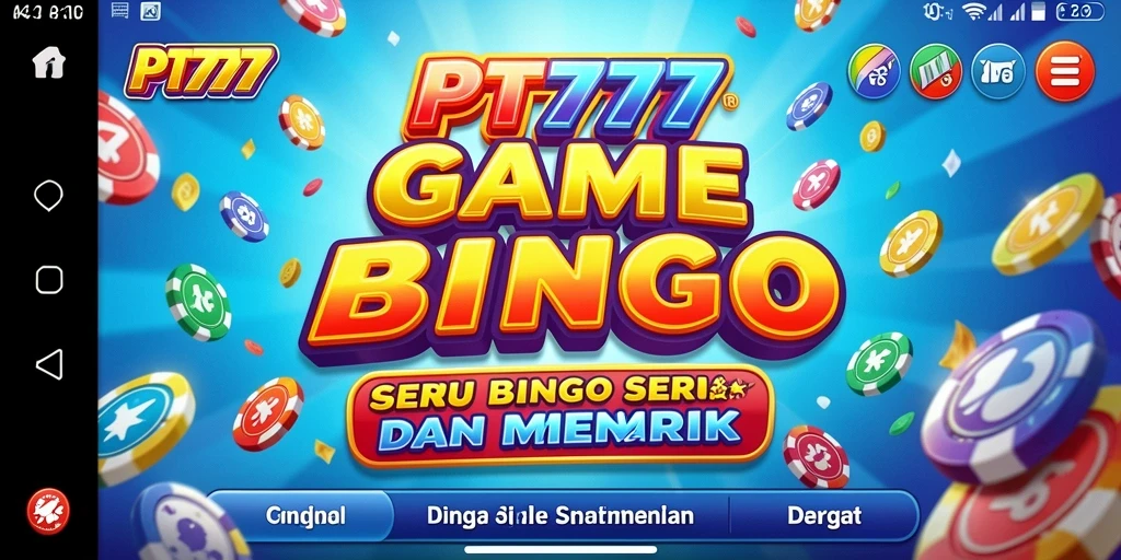 Tampilan gameplay PT777 dengan suasana Bingo yang menyegarkan.