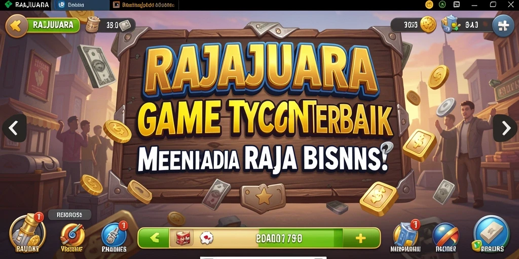 Gameplay Tycoon yang menarik dan penuh tantangan di RAJAJUARA.