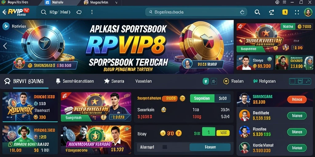 Tampilan gameplay RPVIP8 yang menarik dan informatif.